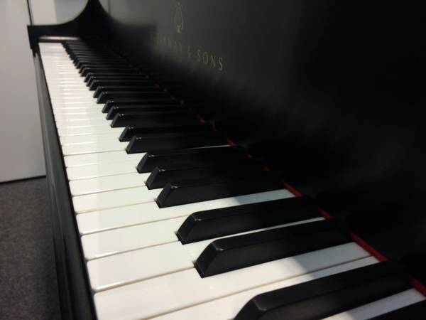 Steinway Piano Keys Angle
